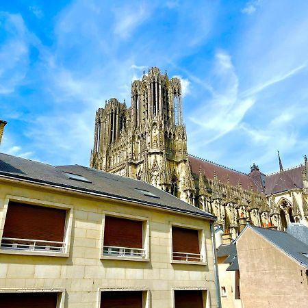 Duomo - Hypercentre Cathedrale Avec Exterieur Reims Exterior foto